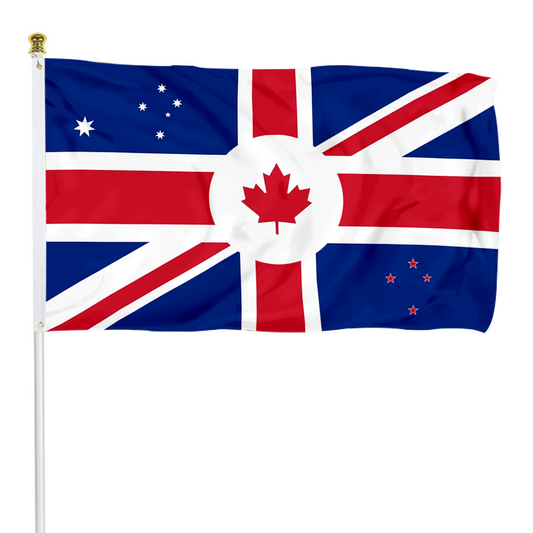 Fyon CANZUK MILLITARY POWER 2022 Flag Banner