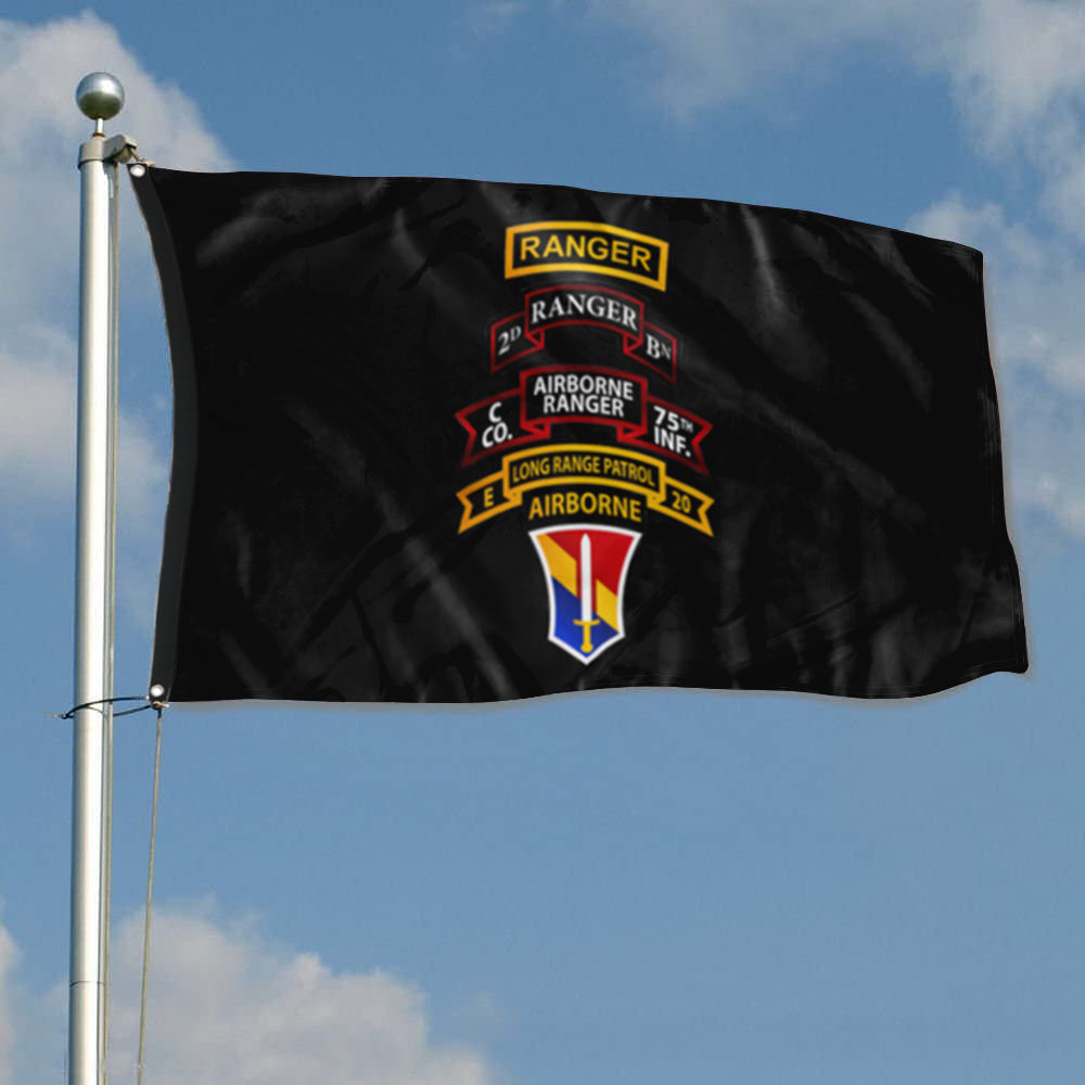 Fyon C CO 75th Vietnam Flag Indoor and outdoor banner