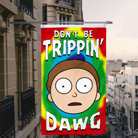 Fyon Calhoun Rick and Morty Flag Banner