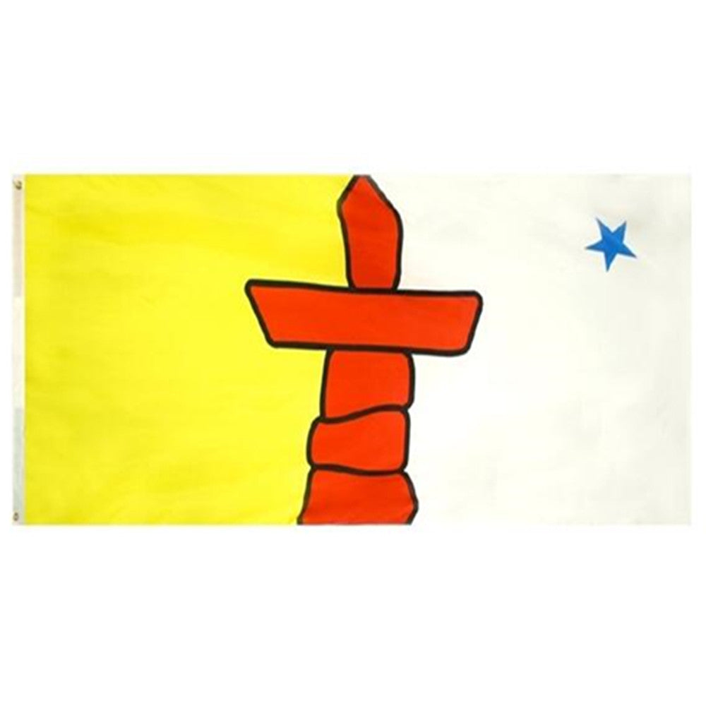 Canadian Province - Nunavut Flag Indoor and outdoor banner