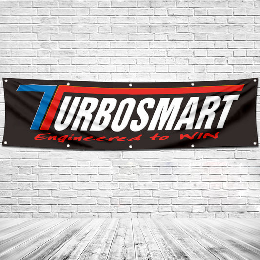 Fyon Car Motor Engines Garage Shop Decor Banner Works for Turbosmart Flag 2x8 Feet