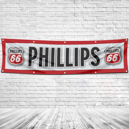 Fyon Car Motor Oil Garage Workshop Banner Works for Phillips Flag 2x8 Feet