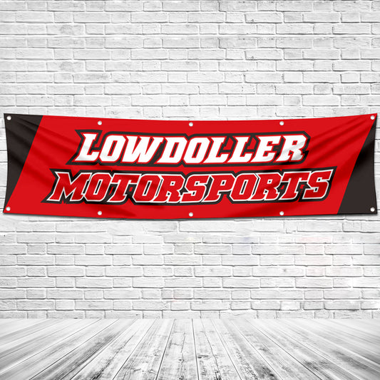 Fyon Car Motor Parts Garage Workshop Banner Works for Lowdoller Flag 2x8 Feet