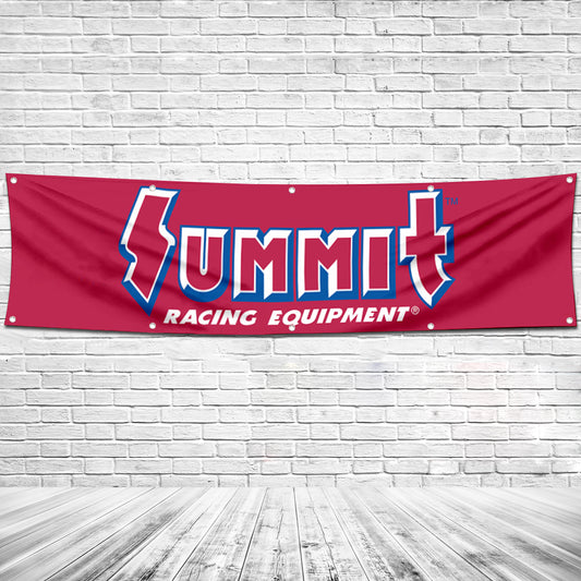 Fyon Car Motor Parts Garage Workshop Decor Banner Works for Summit Racing Flag 2x8 Feet