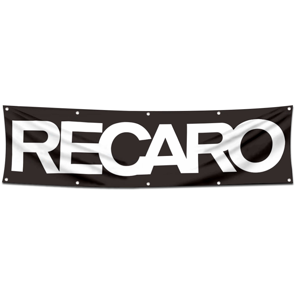 Fyon Car Motor Seats Garage Workshop Banner Works for Recaro Flag 2x8 Feet