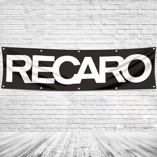 Fyon Car Motor Seats Garage Workshop Banner Works for Recaro Flag 2x8 Feet