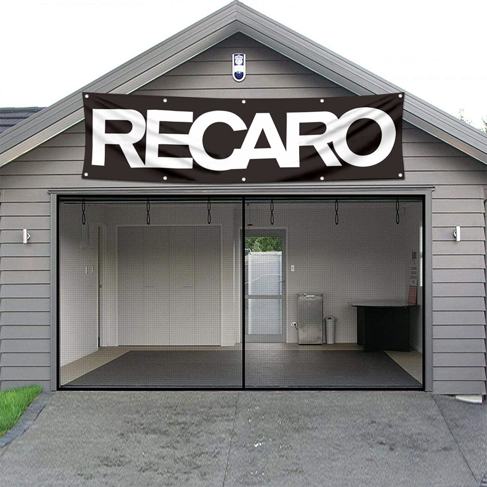 Fyon Car Motor Seats Garage Workshop Banner Works for Recaro Flag 2x8 Feet