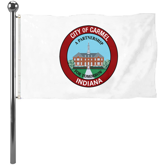 Fyon Carmel , Indiana flag Banner