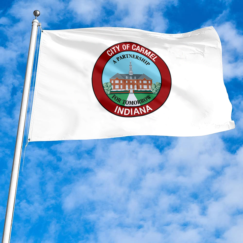Fyon Carmel , Indiana flag Banner