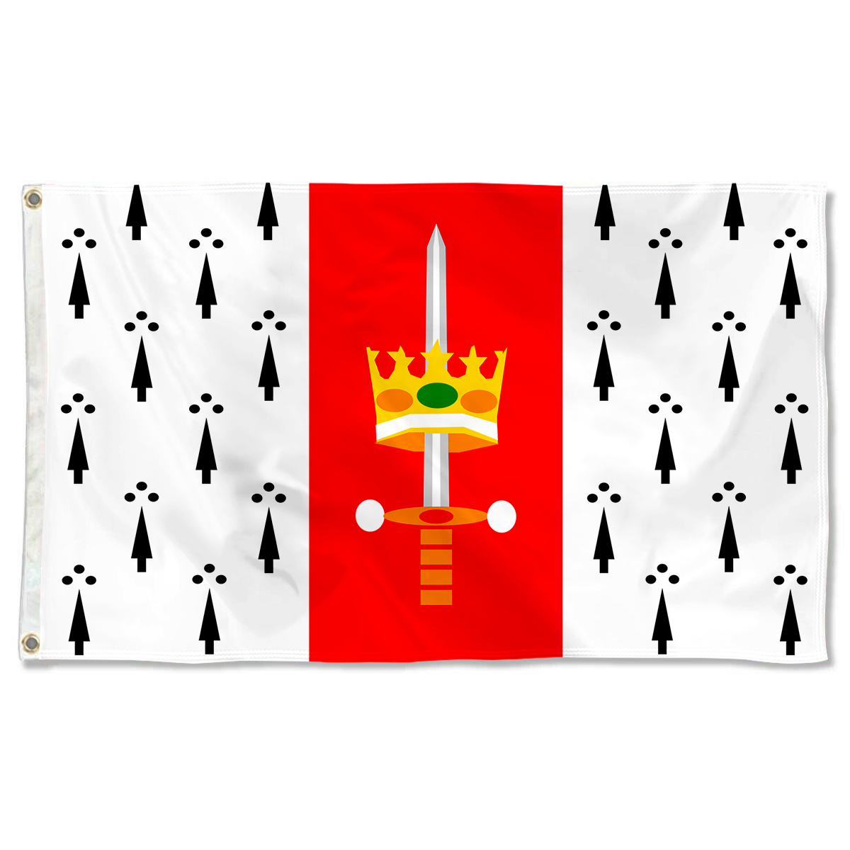 Fyon Carolina, Puerto Rico flag banner