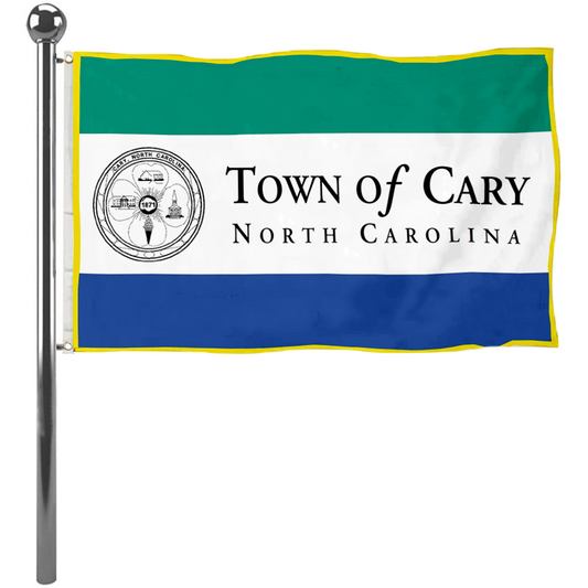 Fyon Cary, North Carolina Flag Banner