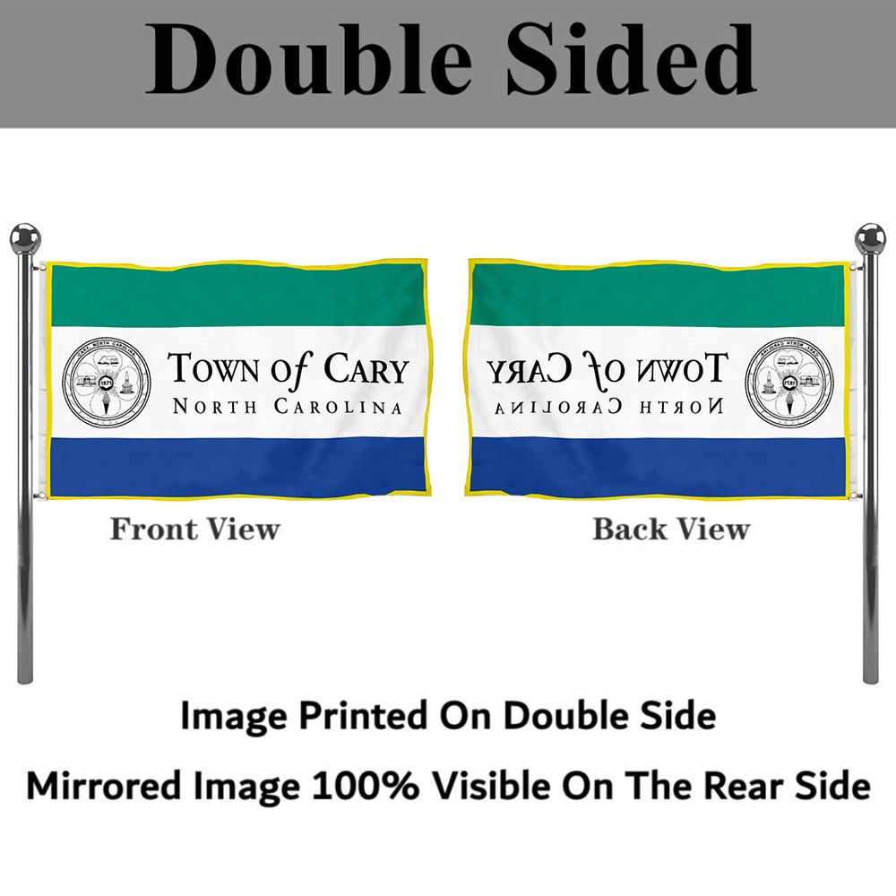Fyon Cary, North Carolina Flag Banner