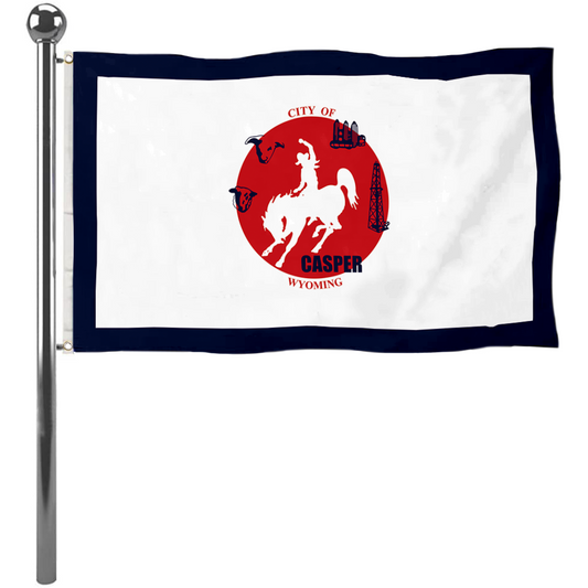 Fyon Casper, Wyoming flag Banner
