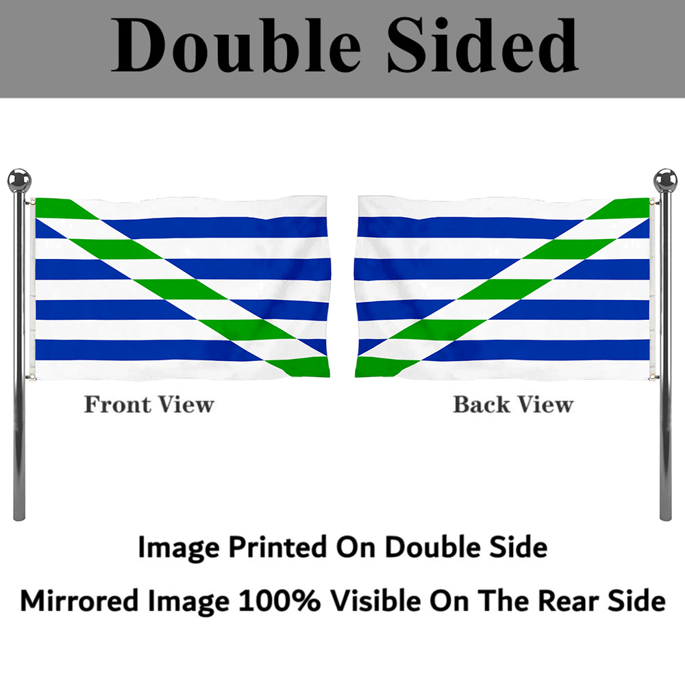Fyon Cataño, Puerto Rico flag banner