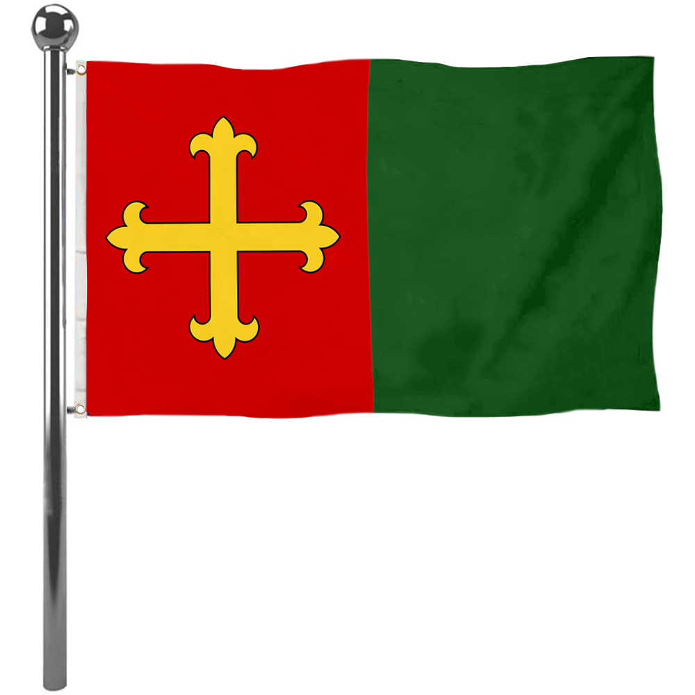 Fyon Ceiba, Puerto Rico flag banner
