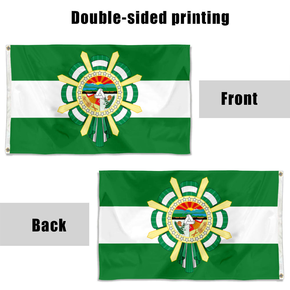 Fyon Cesar Department, Colombia Flag Banner