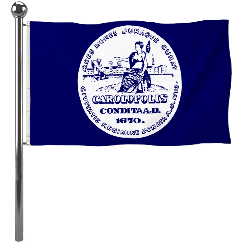 Fyon Charleston, South Carolina flag (1882–1952) Banner
