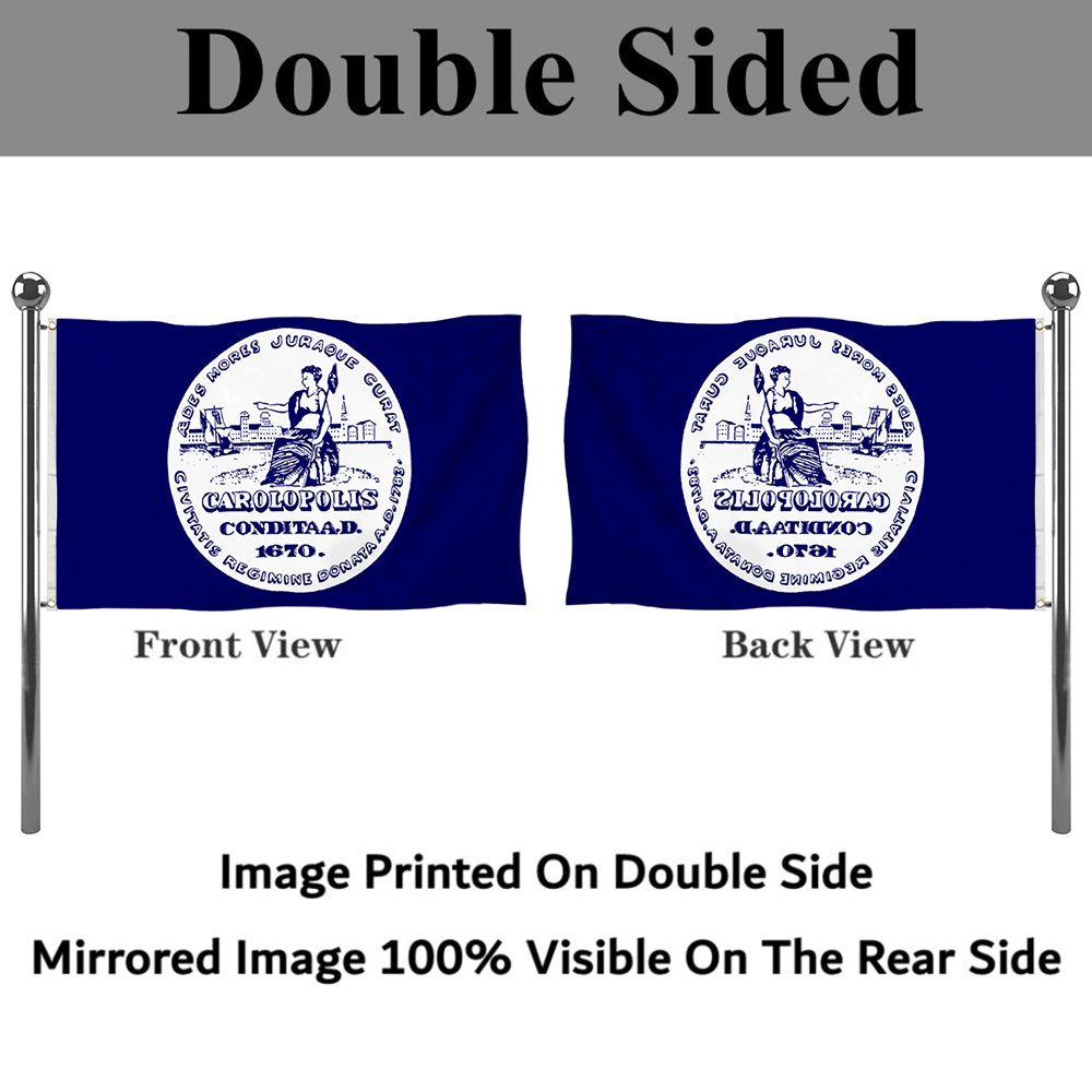 Fyon Charleston, South Carolina flag (1882–1952) Banner