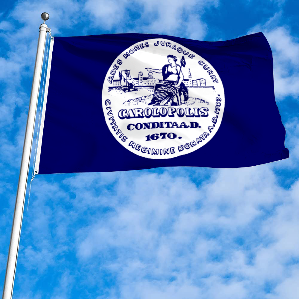Fyon Charleston, South Carolina flag (1882–1952) Banner