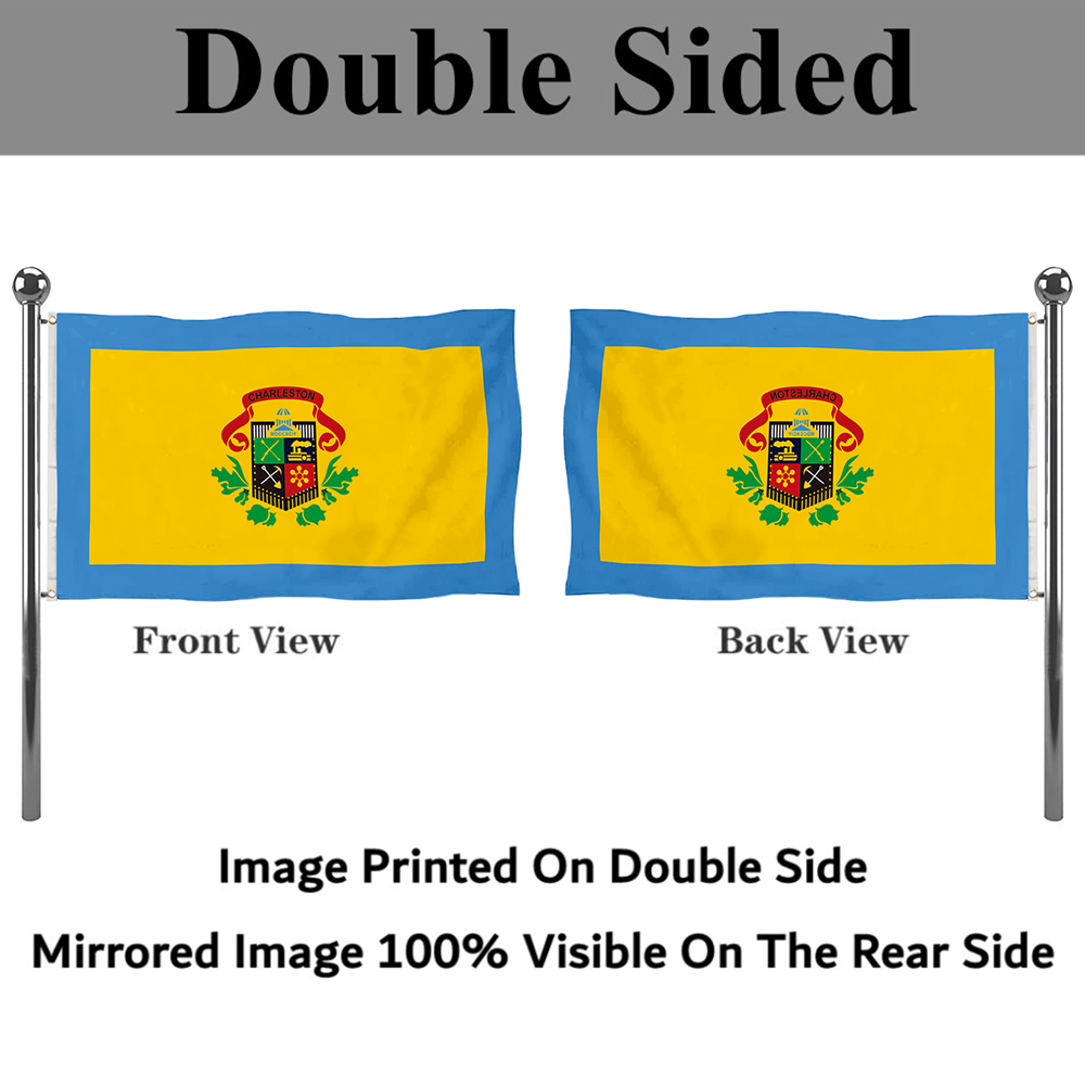 Fyon Charleston, West Virginia flag Banner