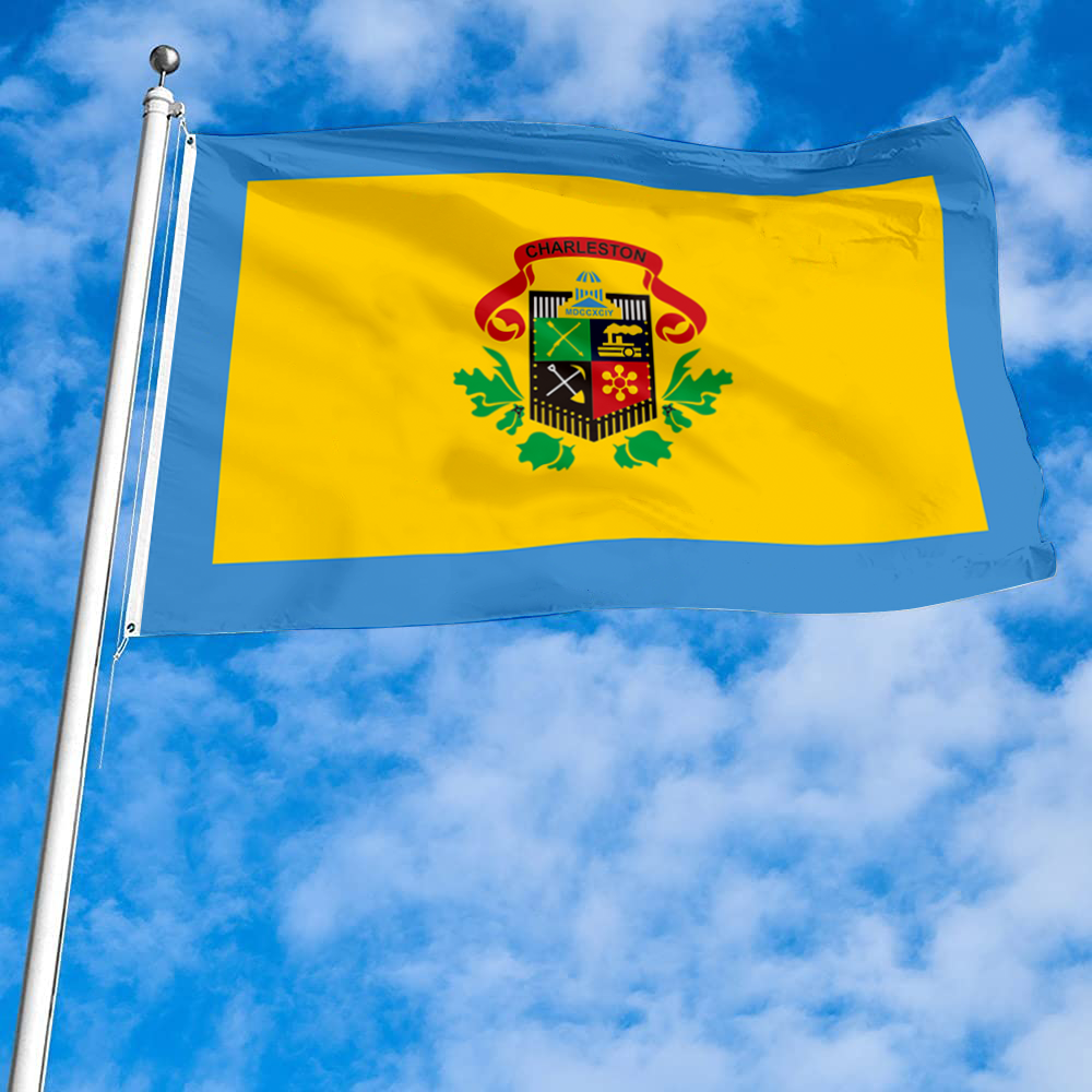 Fyon Charleston, West Virginia flag Banner