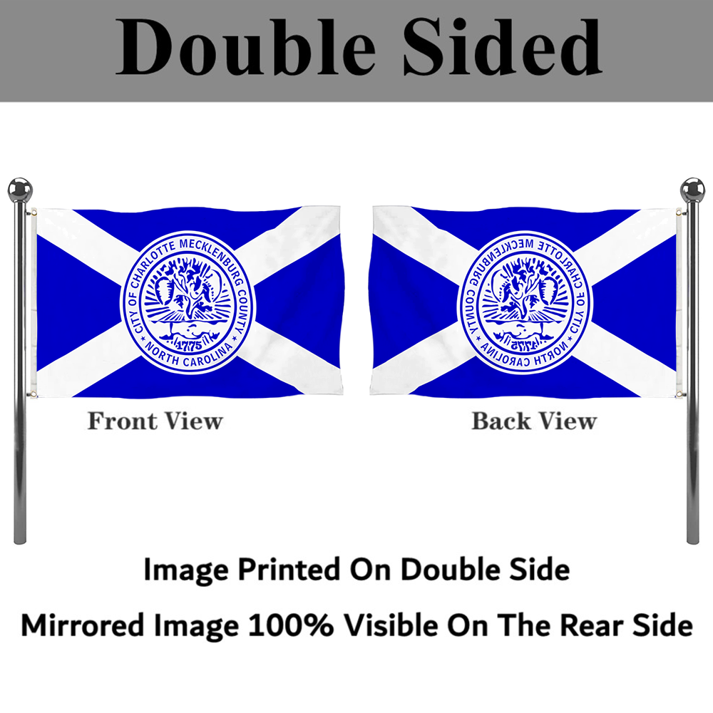 Fyon Charlotte, North Carolina Flag Banner