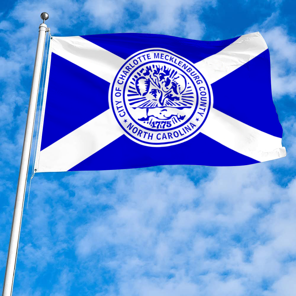 Fyon Charlotte, North Carolina Flag Banner