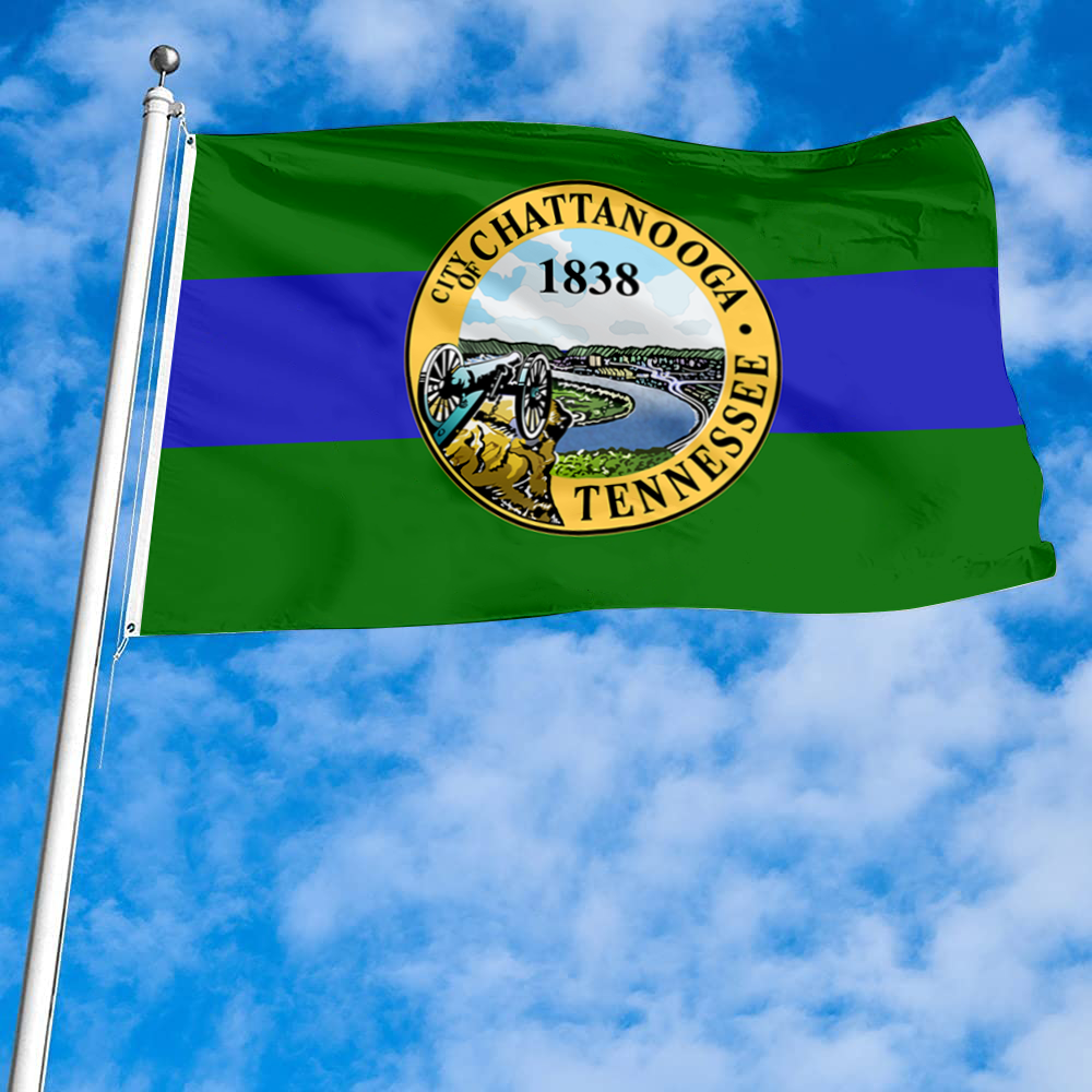 Fyon Chattanooga, Tennessee flag Banner