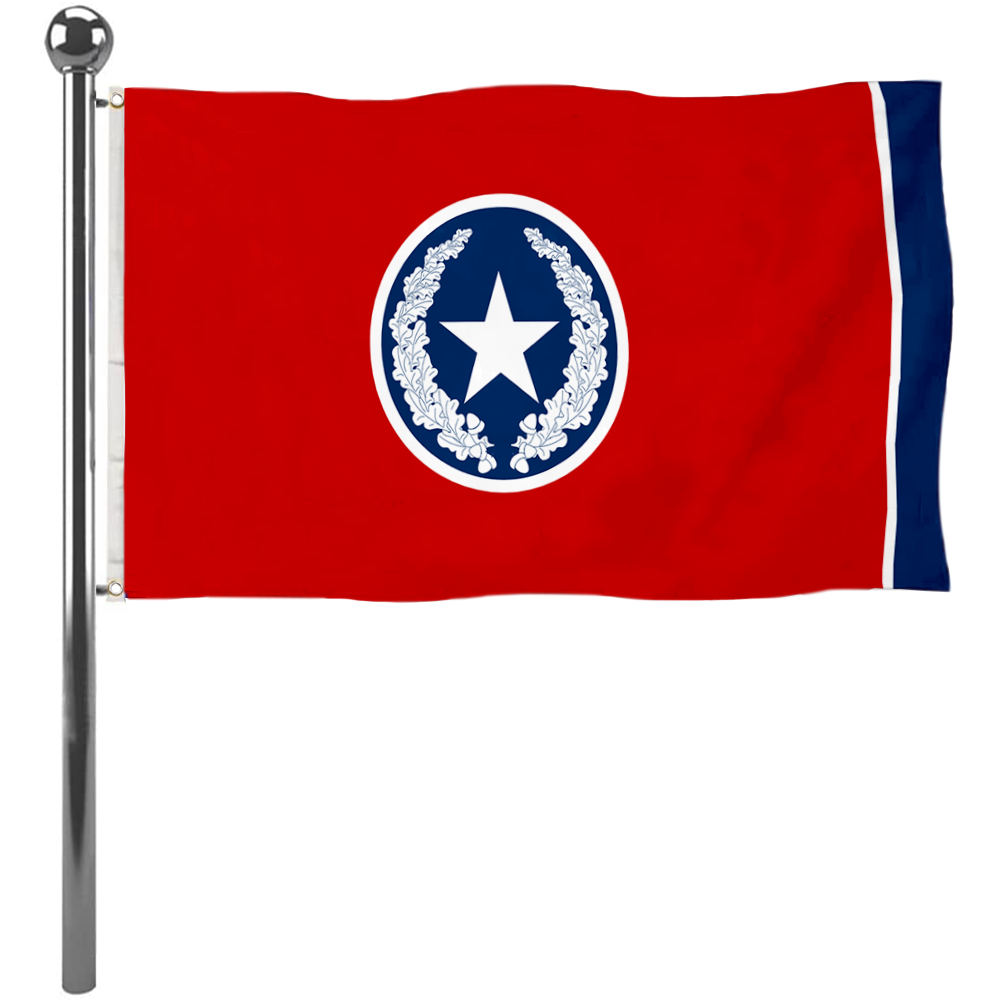 Fyon Chattanooga, Tennessee flag(1923–2012) Banner