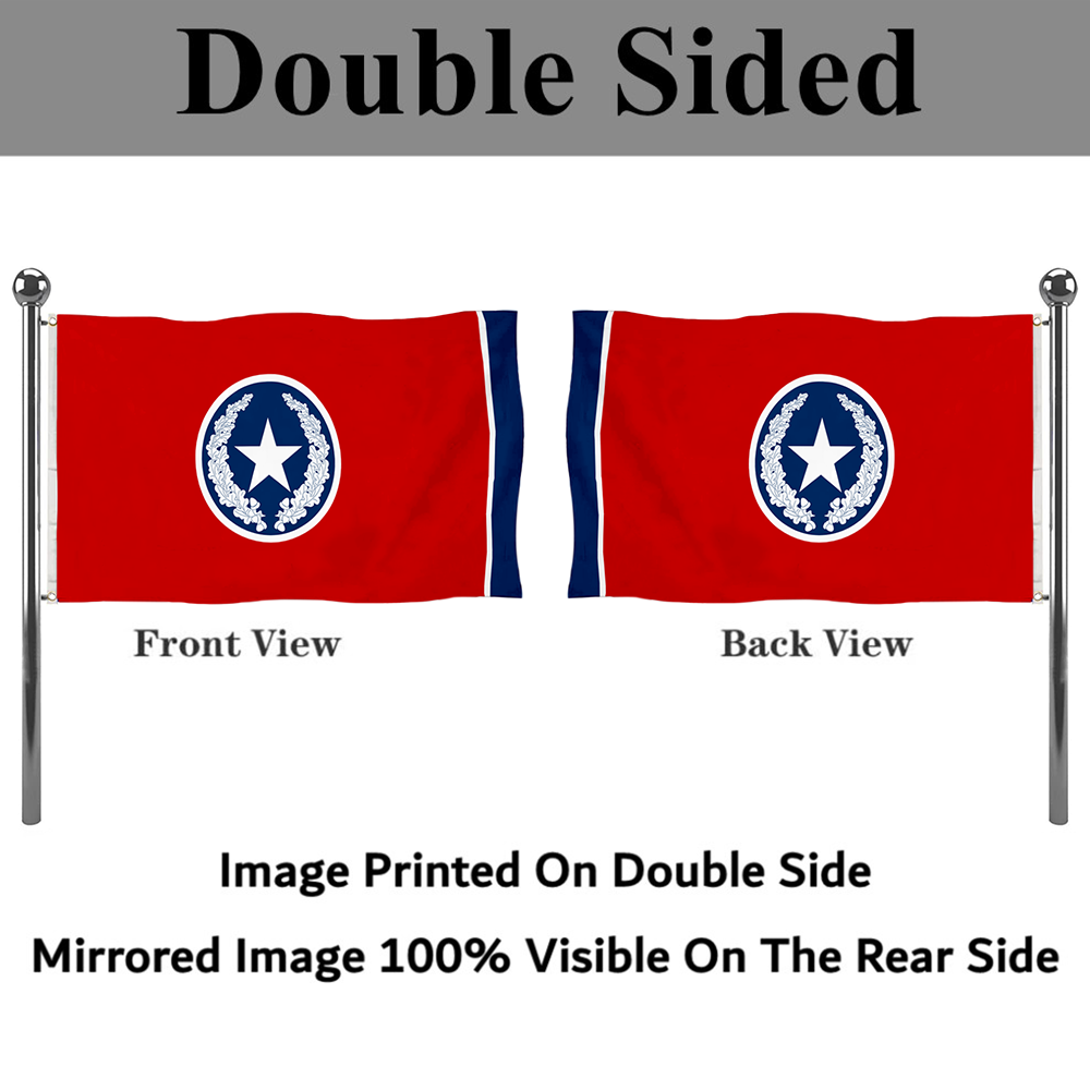 Fyon Chattanooga, Tennessee flag(1923–2012) Banner