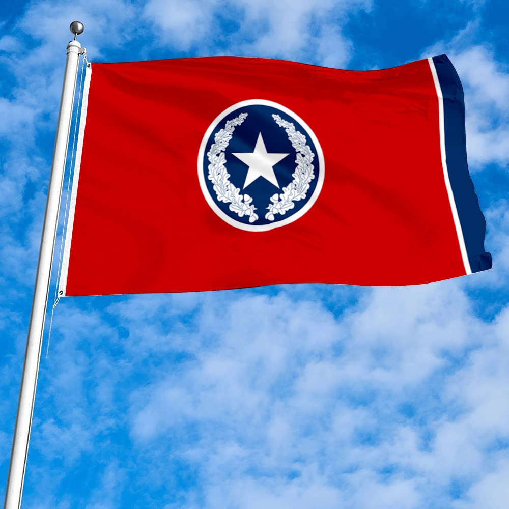 Fyon Chattanooga, Tennessee flag(1923–2012) Banner