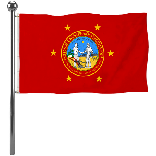Fyon Chesapeake, Virginia flag Banner