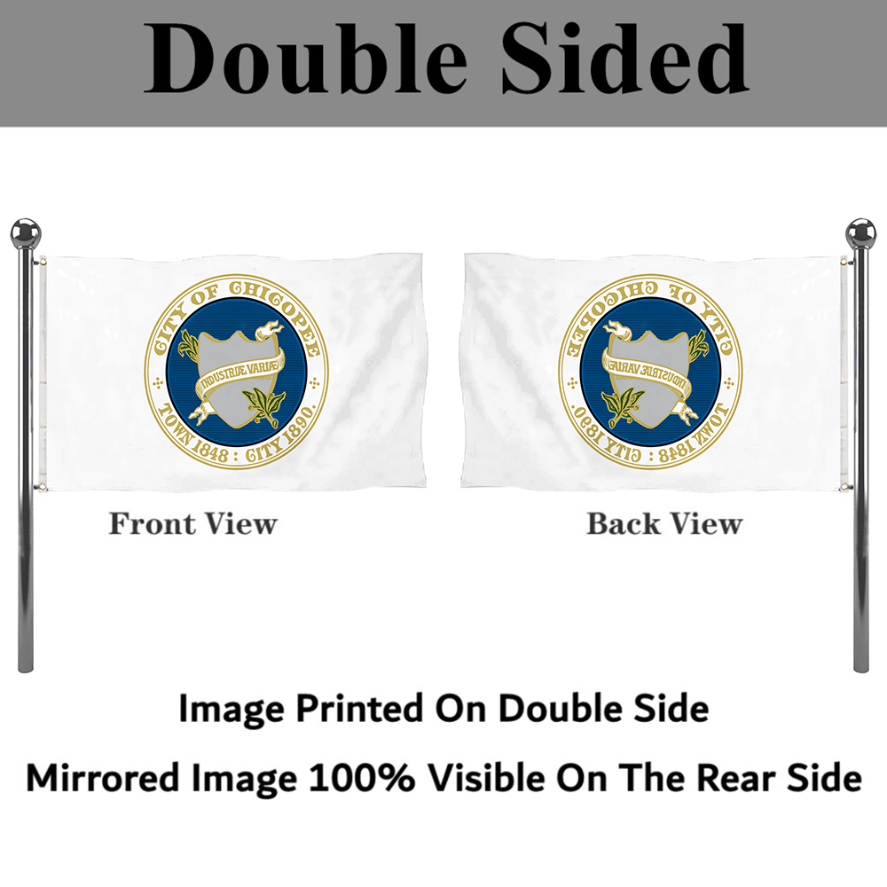 Fyon Chicopee, Massachusetts flag Banner