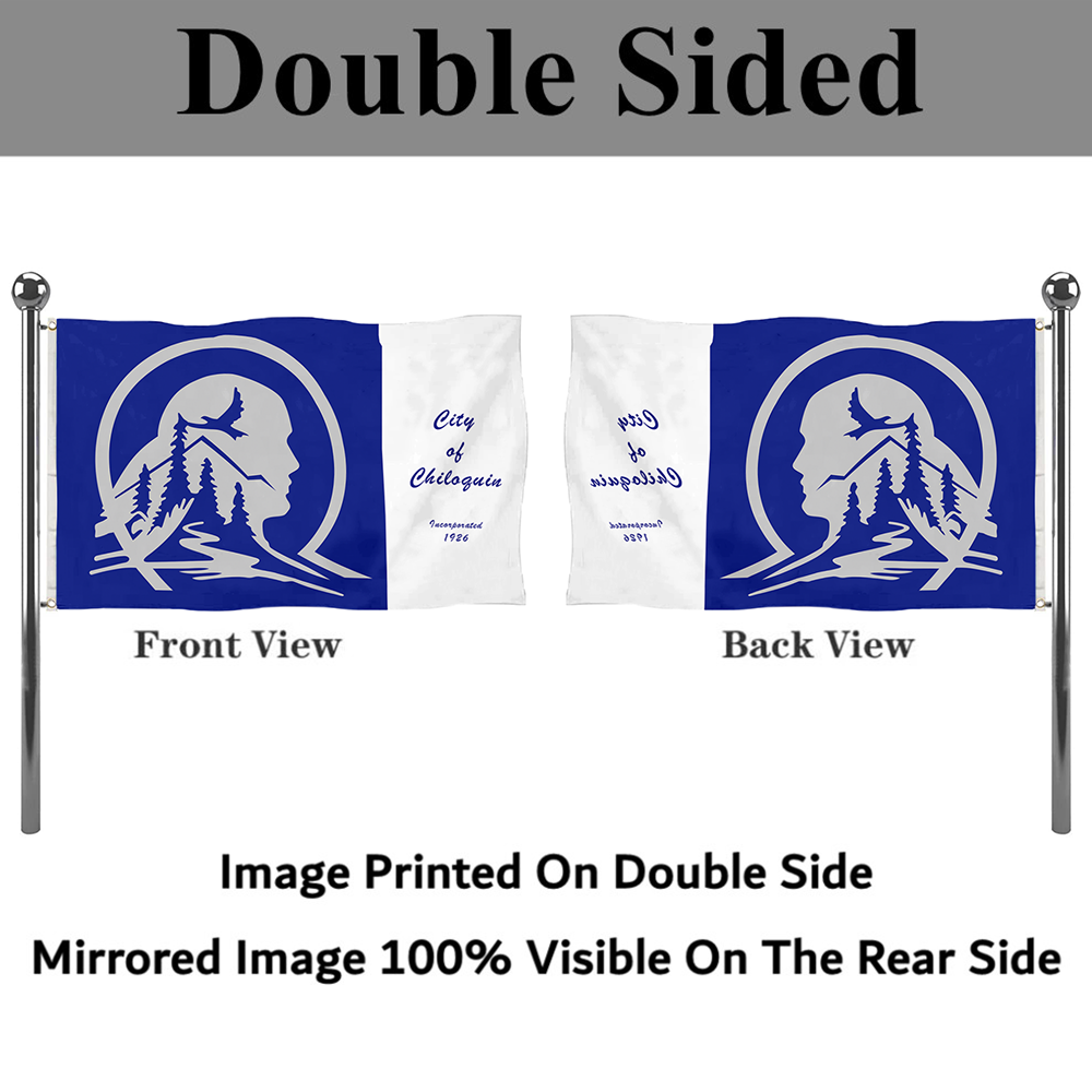 Fyon Chiloquin, Oregon flag Banner