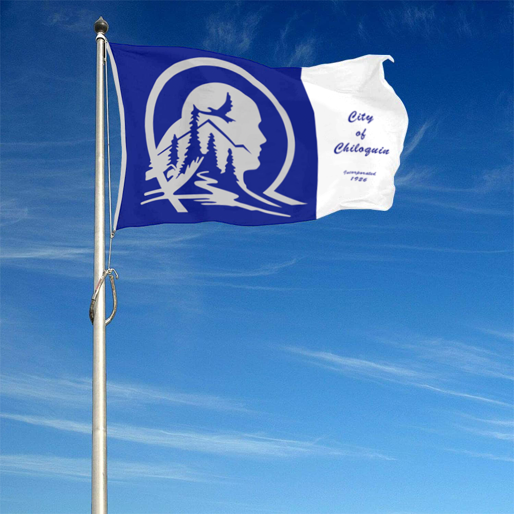 Fyon Chiloquin, Oregon flag Banner