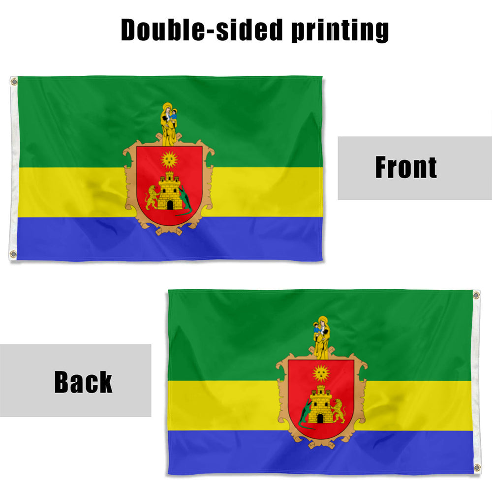 Fyon Chocó Department, Colombia Flag Banner