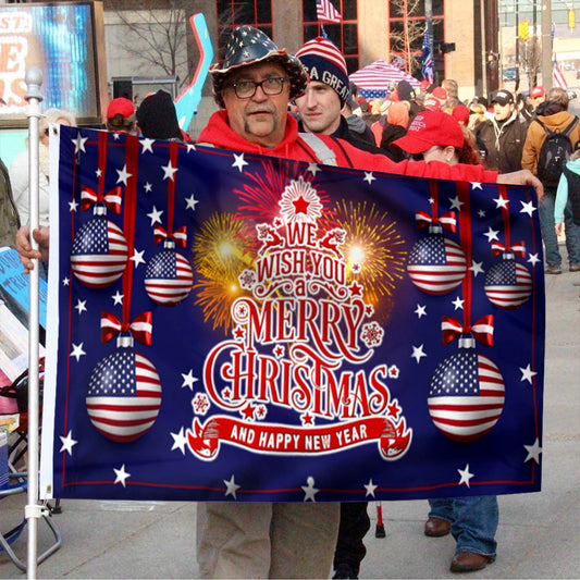 Fyon Christmas Santa Comin’ Flag 41335 Indoor and outdoor banner