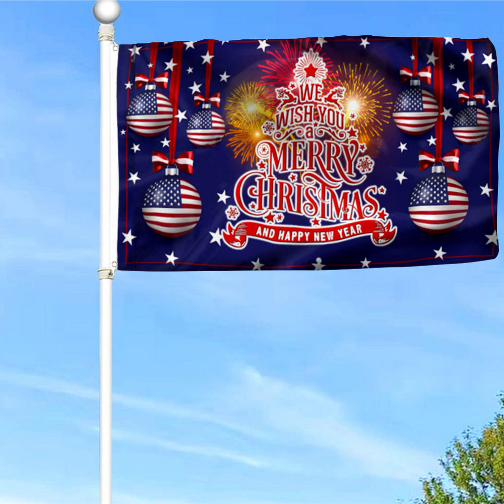 Fyon Christmas Santa Comin’ Flag 41335 Indoor and outdoor banner