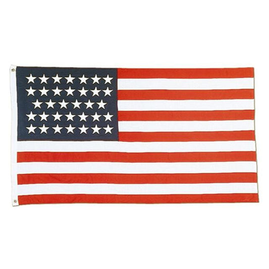 Fyon Civil War (34 Stars) Flag Indoor and outdoor banner
