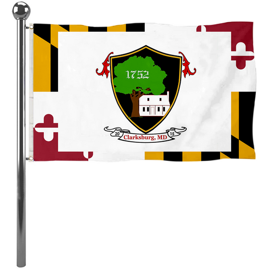 Fyon Clarksburg, Maryland flag Banner