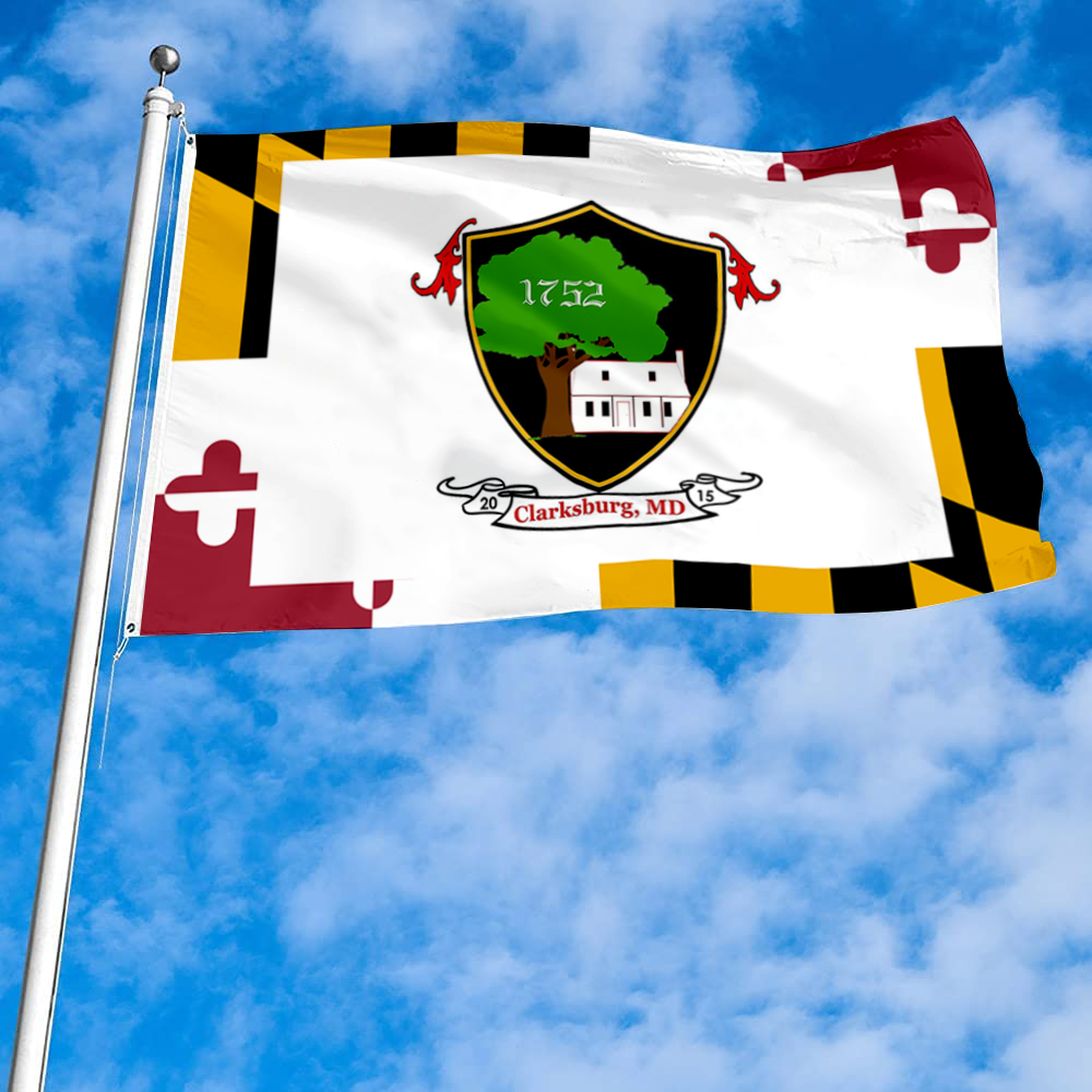 Fyon Clarksburg, Maryland flag Banner