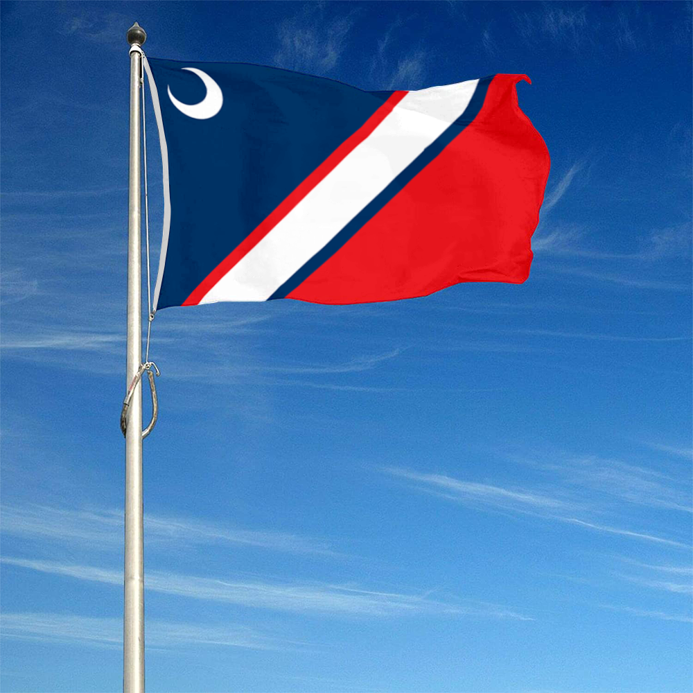 Fyon Clinton, South Carolina flag banner