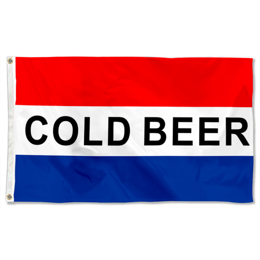Fyon Cold Beer Flag Indoor and outdoor banner