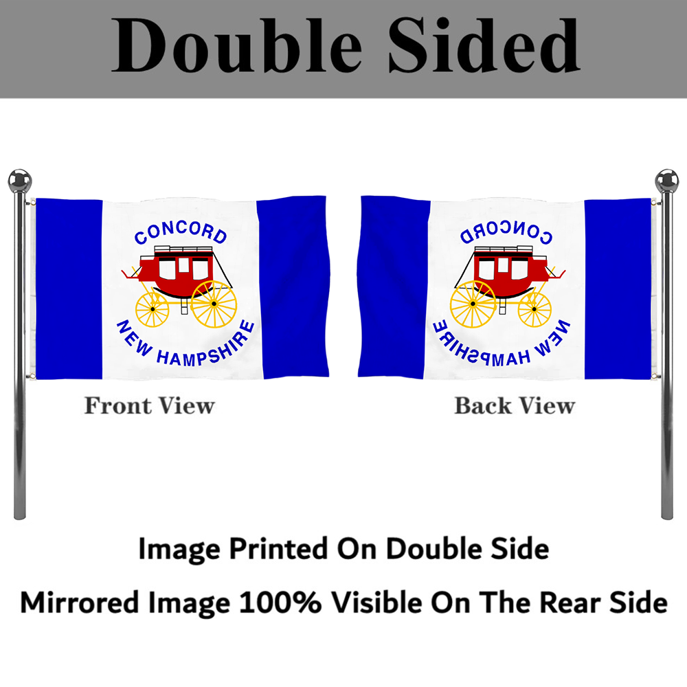 Fyon Concord, New Hampshire flag Banner
