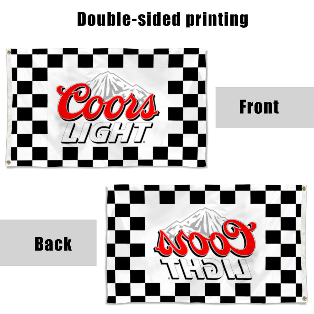 Fyon Coors Light Beer Flag Banner