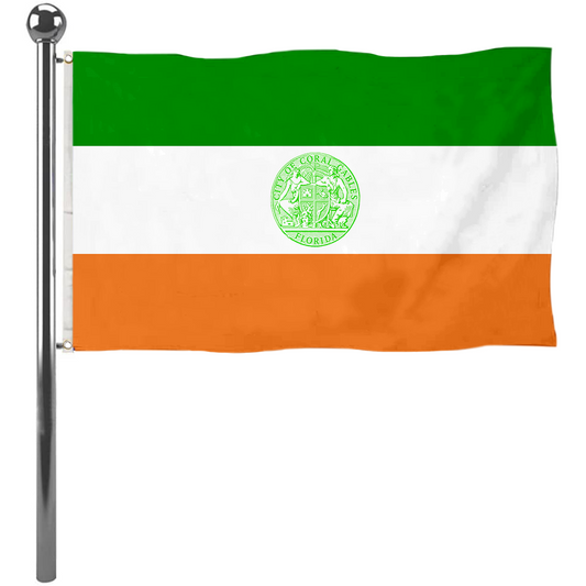 Fyon Coral Gables, Florida flag Banner