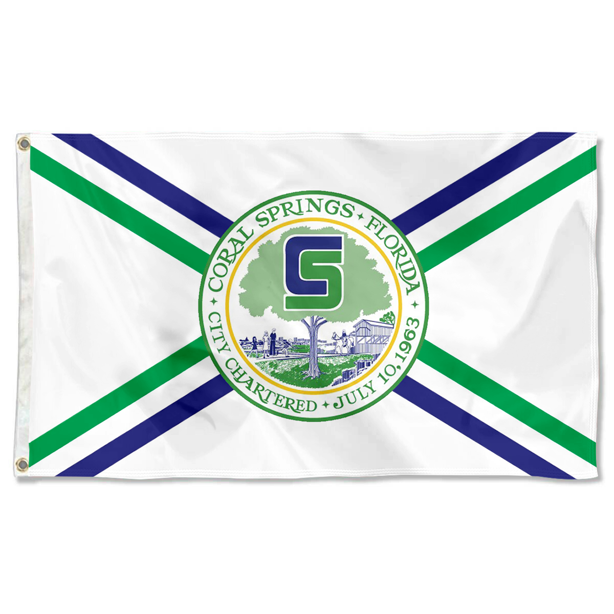 Fyon Coral Springs, Florida flag Banner