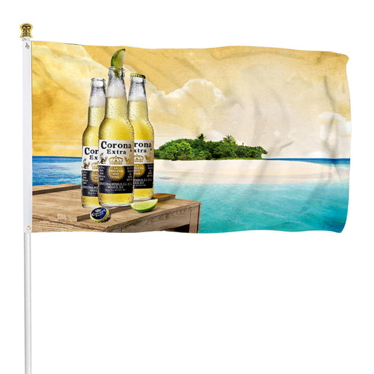 Fyon Corona Extra light Flag Banner