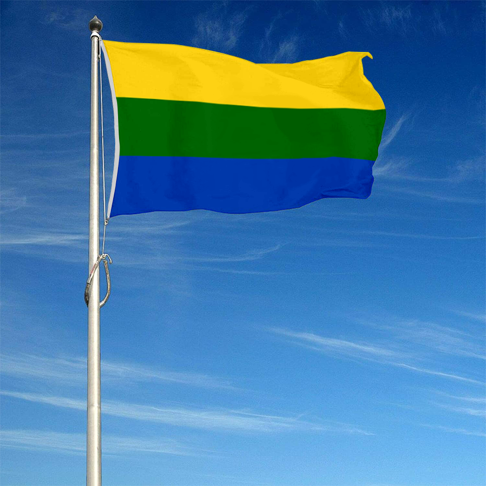 Fyon Corozal, Puerto Rico flag banner