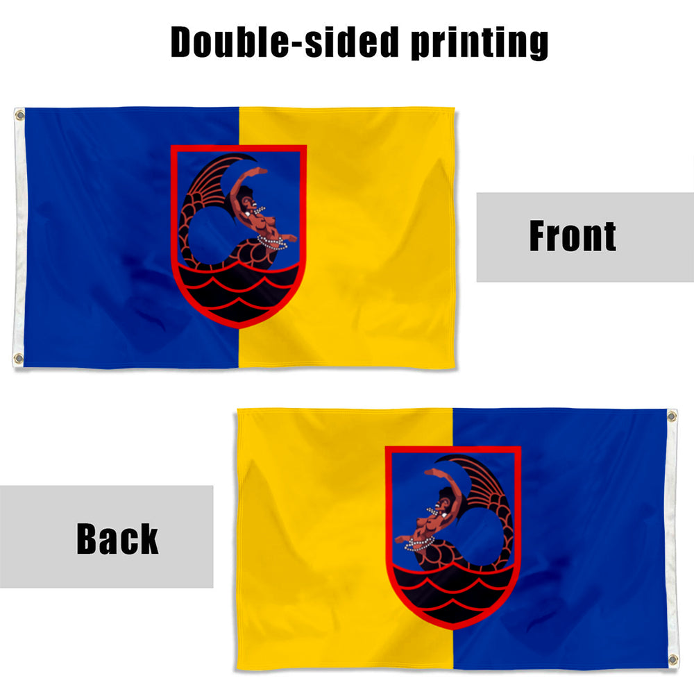 Fyon Cotonou, Benin Flag Banner